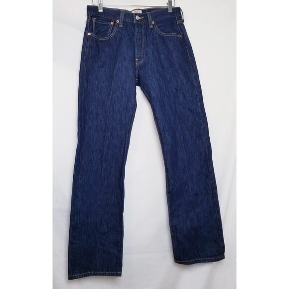 NWOT Levis 501 Original Fit Jeans Straight Leg Button Fly 100% Cotton Size 32×32 - Picture 1 of 8
